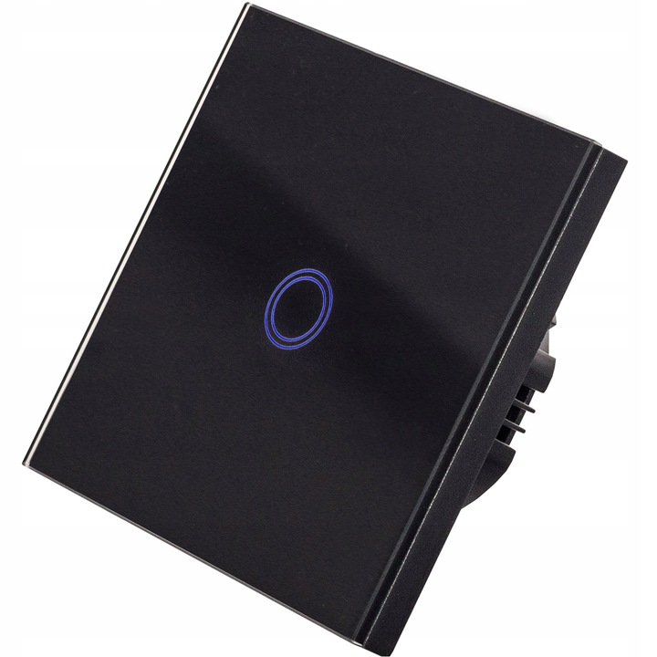 DOTYKOWY WŁĄCZNIK WYŁĄCZNIK ŚWIATŁA SZKLANY POJEDYNCZY LED WiFi Tuya