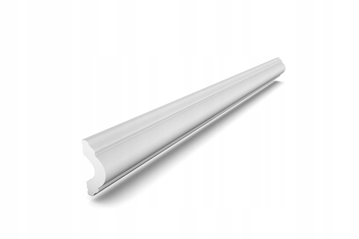 LISTWA ŚCIENNA SZTUKATERIA Biała TWARDA 2m DP1