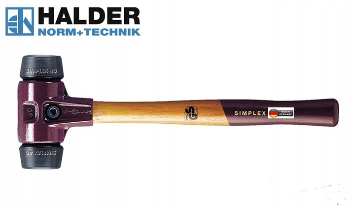 SIMPLEX 80 MŁOTEK BRUKARSKI 80mm GUMA - GUMA 3,2kg