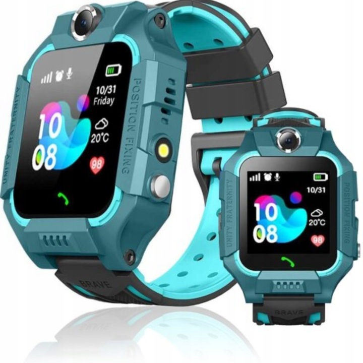 SMARTWATCH ZEGAREK SMARTBAND DLA DZIECI LOKALIZATOR GPS + KARTA SIM