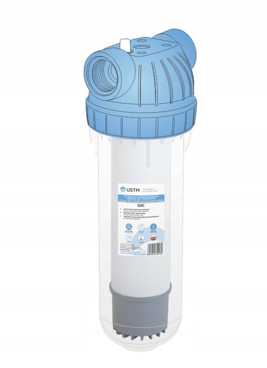 2X FILTR DO WODY FILTRUJĄCY WKŁAD ZMIĘKCZAJĄCY DO OBUDOWY 10" USTM