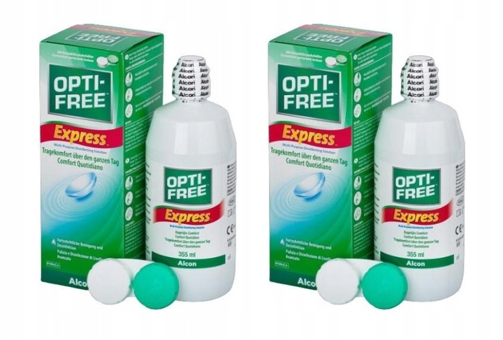 OPTI-FREE EXPRESS 2X355ML PŁYN DO SOCZEWEK KONTAKTOWYCH