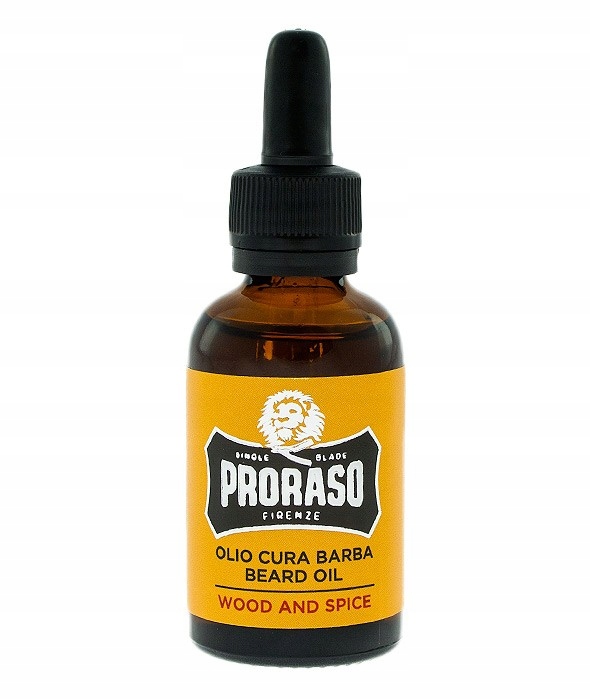 PRORASO SINGLE Wood And Spice Olejek Dla Mężczyzn Do Pielęgnacji Brody