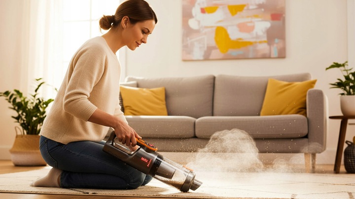 Odkurzacz samochodowy do auta ręczny cyklonowy bezprzewodowy USB 17