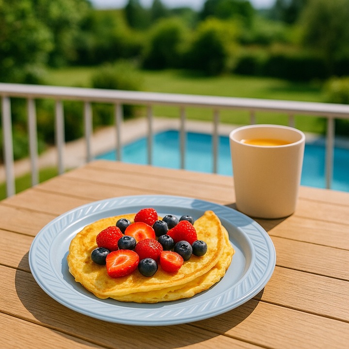 TALERZE TACKI PLASTIKOWE OBIADOWE BIAŁE 22 cm 100 sztuk