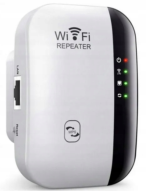 Wzmacniacz sygnału Wi-FI Mocny Repeater Access Point Router 300 Mb/s 2.4GHz