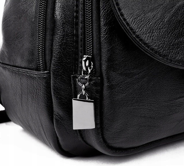 PLECAK DAMSKI PLECACZEK MIEJSKI DO SZKOŁY PRACY EKO SKÓRA VINTAGE TORBA 2W1