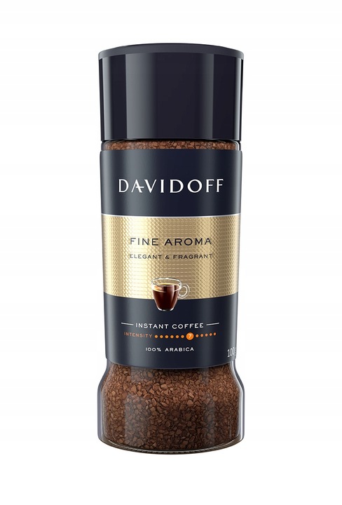 Kawa rozpuszczalna kawa instant Davidoff Fine Aroma 100g (2-pack)