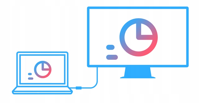 Adapter kabel przejściówka DisplayPort DP VGA DSUB Akyga monitor rzutnik