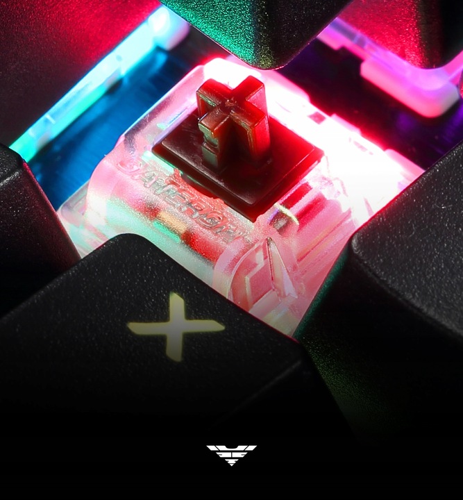 Klawiatura gamingowa mechaniczna RGB USB PREYON