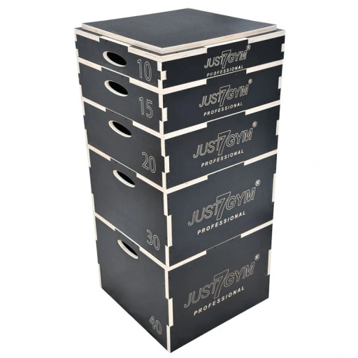 JUMP BOX SKRZYNIA PLYOMETRYCZNA ANTYPOŚLIZGOWA 56 x 56 x 10 CM