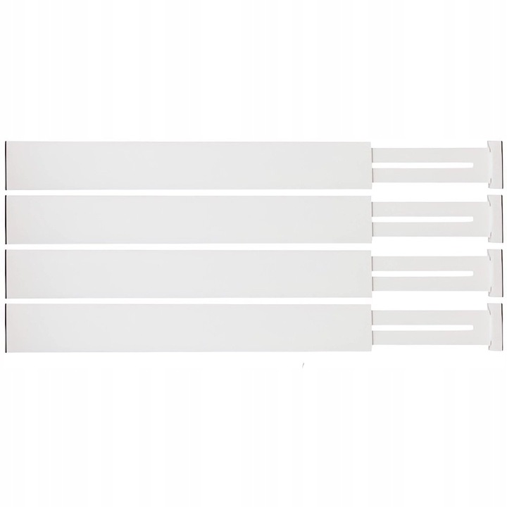 Organizer do szuflady, regulowany separator, przegroda bambusowa - 4