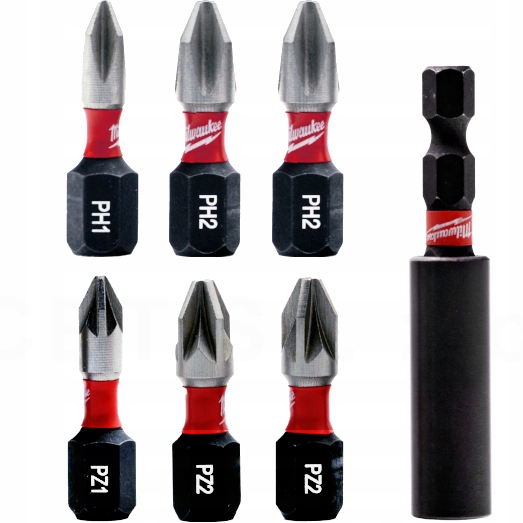 MILWAUKEE Zestaw bitów udarowych 38sztuk PH PZ TX 4932492009