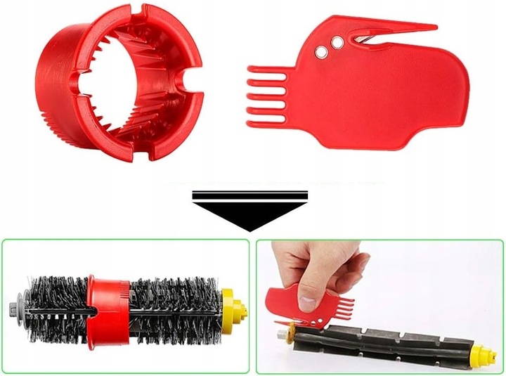 ZESTAW FILTRY AeroVac SZCZOTKI DO iRobot ROOMBA 620 650 671 676 680