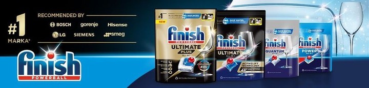 Finish Quantum Ultimate kapsułki do zmywarki 70szt + Gratis