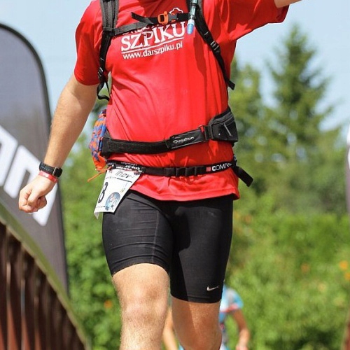 Pasek COMPRESSPORT pas na numer startowy i żele