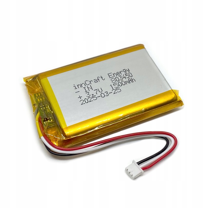 Akumulator Li-Poly innCraft 1500mAh 3.7V NTC 803450