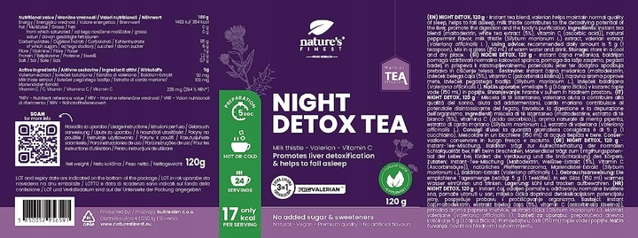 Najlepsza nocna herbata detoksykująca natury