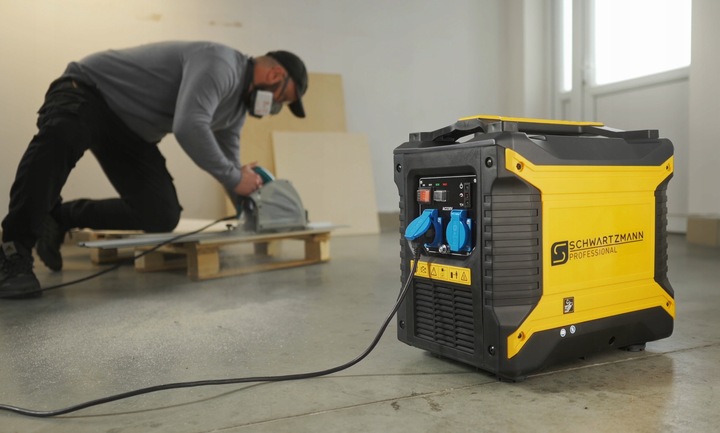 INWERTOROWY AGREGAT PRĄDOTWÓRCZY GENERATOR PRĄDU INVERTER AVR + 2x