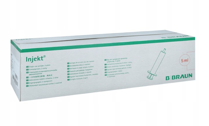 Strzykawka iniekcyjna B.Braun 5 ml 100 szt.