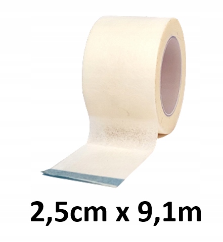 PRZYLEPIEC WŁÓKNINOWY HYPOALERGICZNY 2,5cmx9,1m