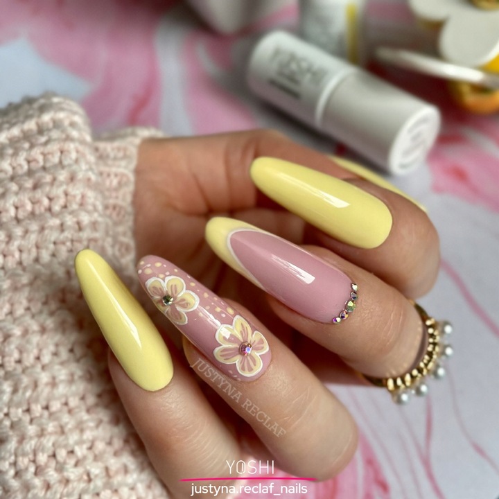 Yoshi Top hybrydowy 10ml mocny na lakier paznokcie TOP TEMPERED