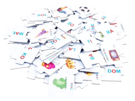 Gra dla 6 Latka Sylaby EDUKACYJNA Logiczna ZABAWA