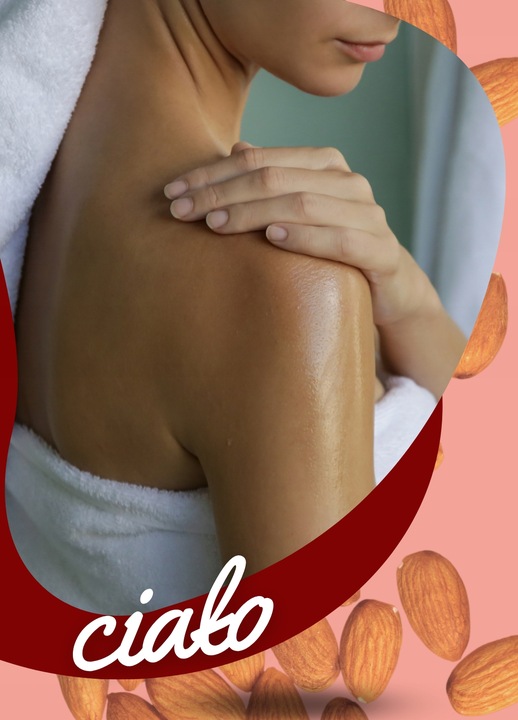 Olej Ze Słodkich Migdałów 1L Migdałowy Dozownik Do Masażu ciało włosy twarz