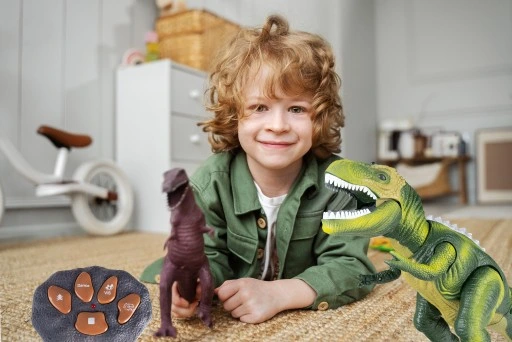 DINOZAUR R/C ROBOT ZDALNIE STEROWANY LED MUZYKA