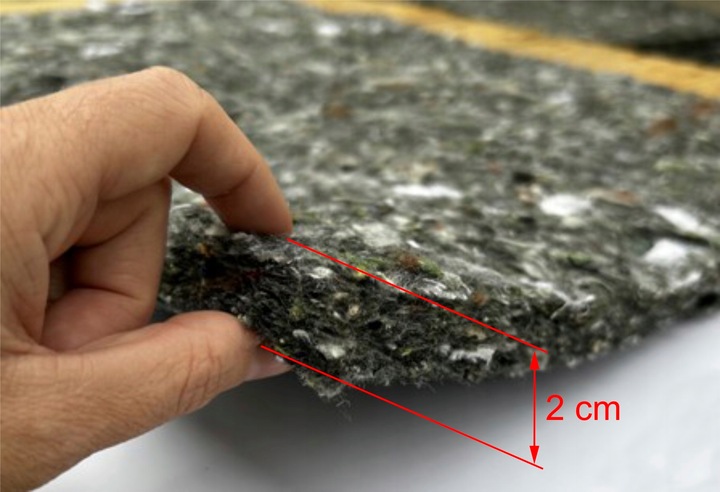 MATA ocieplenie ula GRUBA mata filcowa Wielkopolski 10 ramkowy 39x39 5