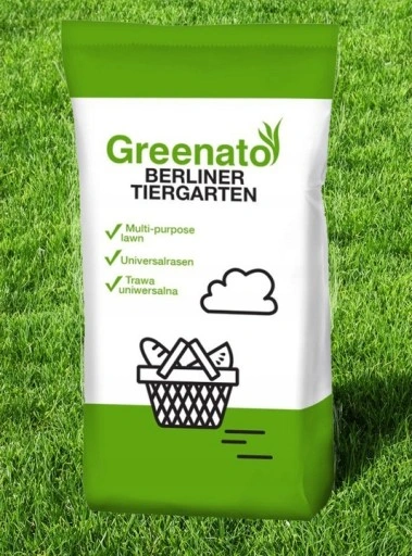 NASIONA TRAWY 5KG TRAWA SAMO ZAGĘSZCZAJĄCA ODPORNA UNIWERSALNA GREENATO