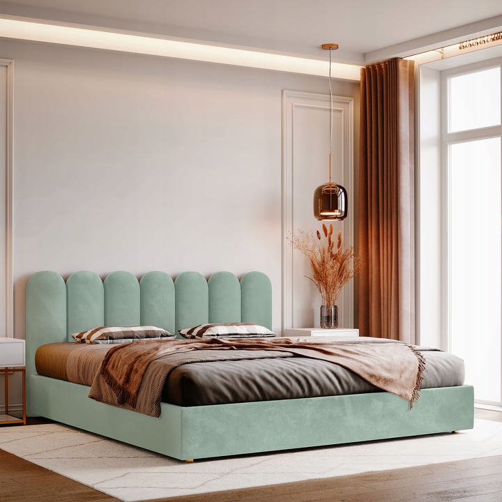 PANELE ŚCIENNE TAPICEROWANE PŁOTEK DLA DZIECI WEZGŁOWIE 80x30