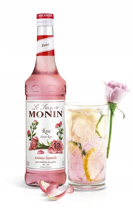 Monin Syrop barmański Róża (Rose) 700 ml