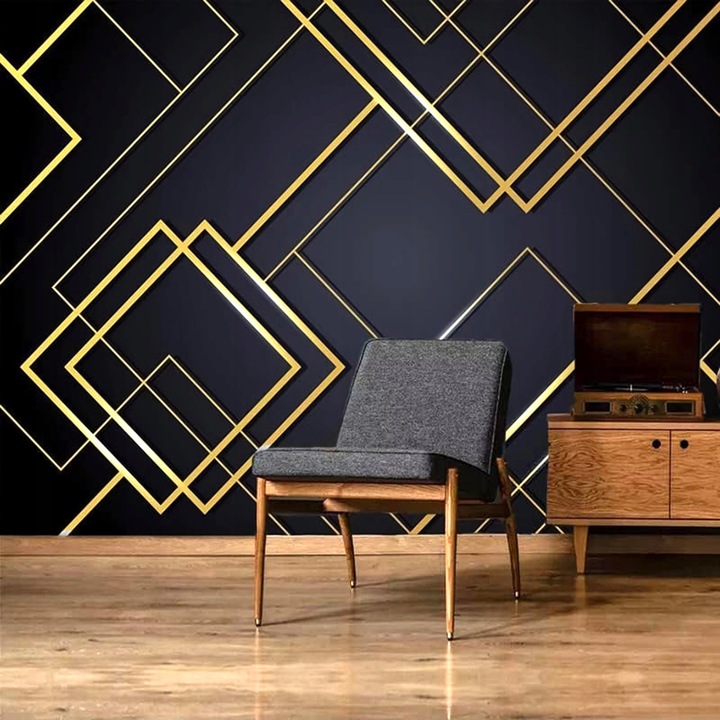 Listwa Dekoracyjna SAMOPRZYLEPNA Złota POŁYSK Taśma Ozdobna 2cm x 2,44m