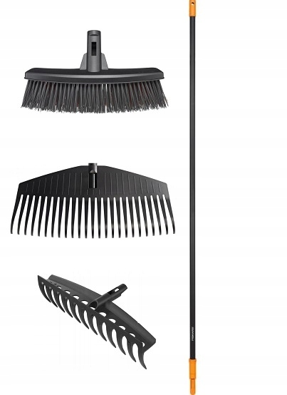 FISKARS Grabie do trawy 12 zębów uniwersalne 41x167 cm SOLID 1003466