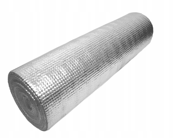 Ekran Zagrzejnikowy MATA ALUMINIOWA PIANKA 10m ODBIJAJĄCY CIEPŁO Izolacyjna