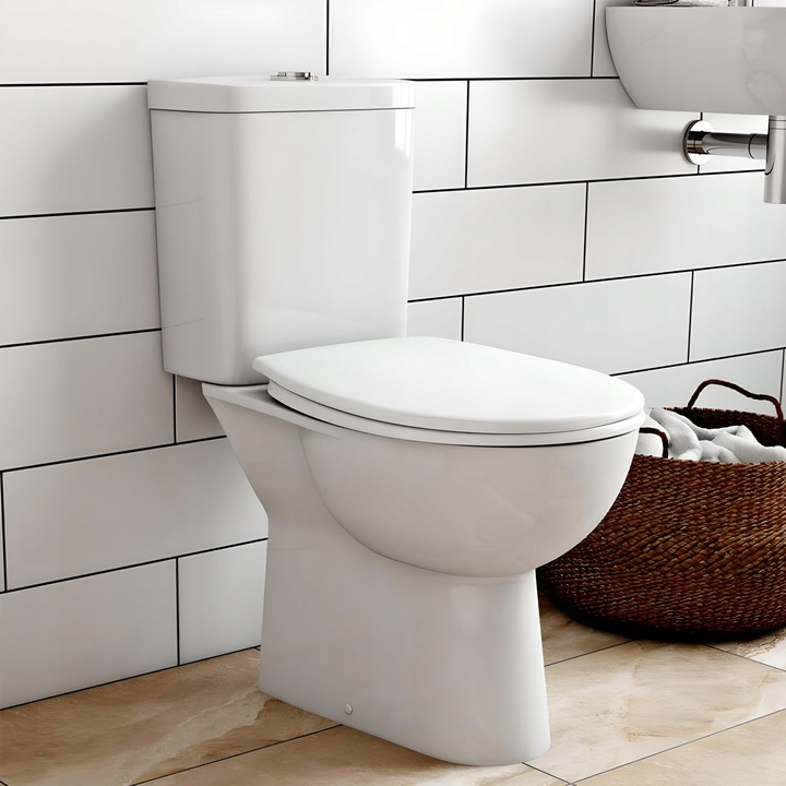 TWARDA DESKA SEDESOWA WOLNOOPADAJĄCA UNIWERSALNA KLAPA DO WC EASY