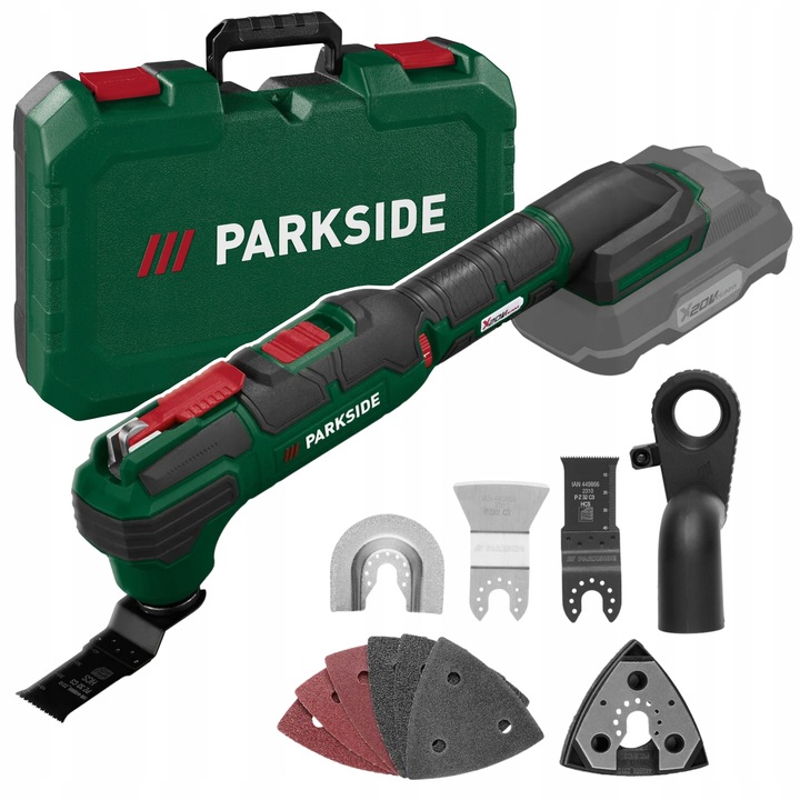 Narzędzie wielofunkcyjne akumulatorowe PARKSIDE PAMFW 20-Li 20V