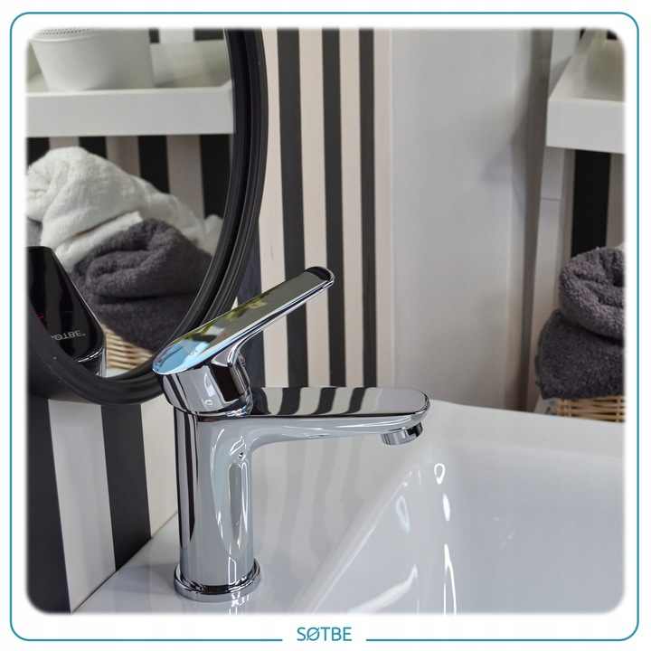 Kran do umywalki stojący bateria do łazienki umywalkowa oszczędna