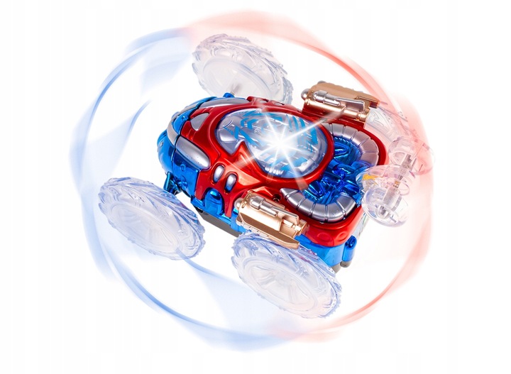 KASKADER SAMOCHÓD KOSMITA AKROBATA TWISTER AUTO STEROWANE DLA DZIECI PILOT