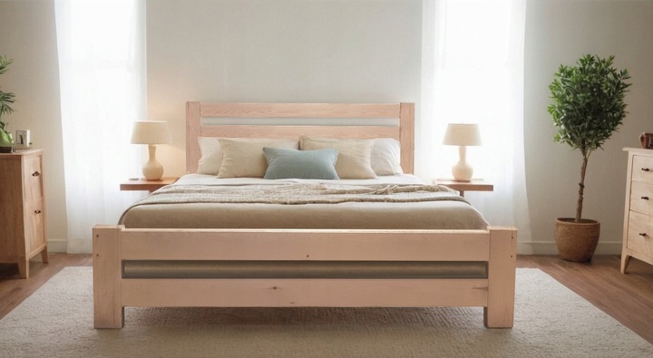 Wysokie Wezgłowie do Łóżka sosnowego Relax wymiana na Wysoki Zagłówek