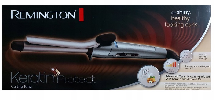 Remington LOKÓWKA 19mm z KERATIN oraz olejem migdałowy CI5318