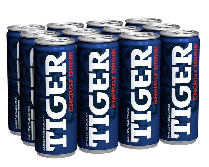Napój energetyczny Tiger Energy Drink klasyczny 12x250ml