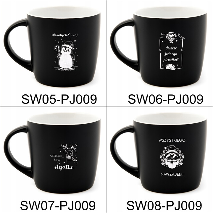 KUBEK CERAMICZNY Z GRAWEREM DO KAWY HERBATY 350 ML z imieniem prezent