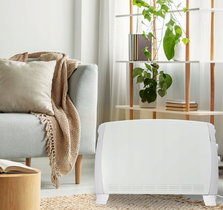 Grzejnik elektryczny Konwektorowy Energooszczędny 2000W DESCON Mocny Nawiew