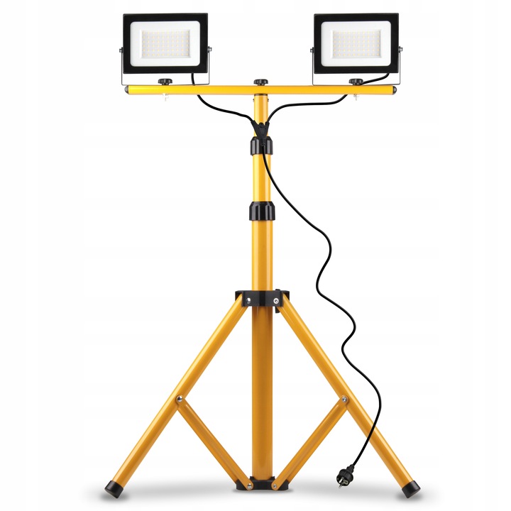 HALOGEN LED STATYW budowlany roboczy naświetlacz