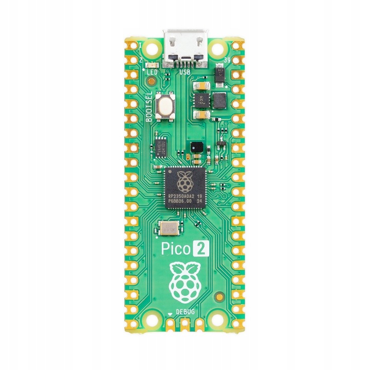 Raspberry Pi Pico 2 - RP2350 ARM Cortex M33 + RISC-V Hazard3