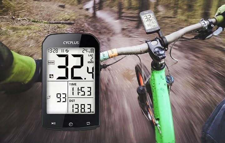 Cycplus Komputer Rowerowy Adv M1 V3.0 Bezprzewodowy Wodoodporny Gps Ant+