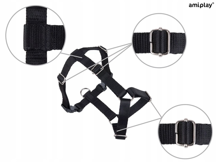 AMIPLAY SZELKI GUARD SAMBA M CZARNY