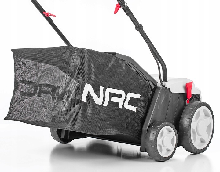 AERATOR ELEKTRYCZNY AREATOR WERTYKULATOR AERACJA 3W1 Z KOSZEM 40l NAC